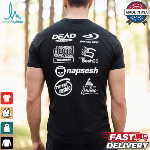 Dead Video Die Ray Disc Team Sesh 95 Shirt