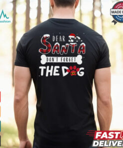 Dear Santa Don’t Forget The Dog, Merry Christmas Shirt
