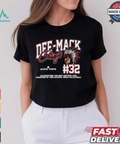 Dee Mack Chiefs #32 Celebrating The Rich History And Tradition Of High School Girls Volleyball Shirt