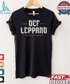 Def Leppard Vintage 1977 Sheffield England t shirt