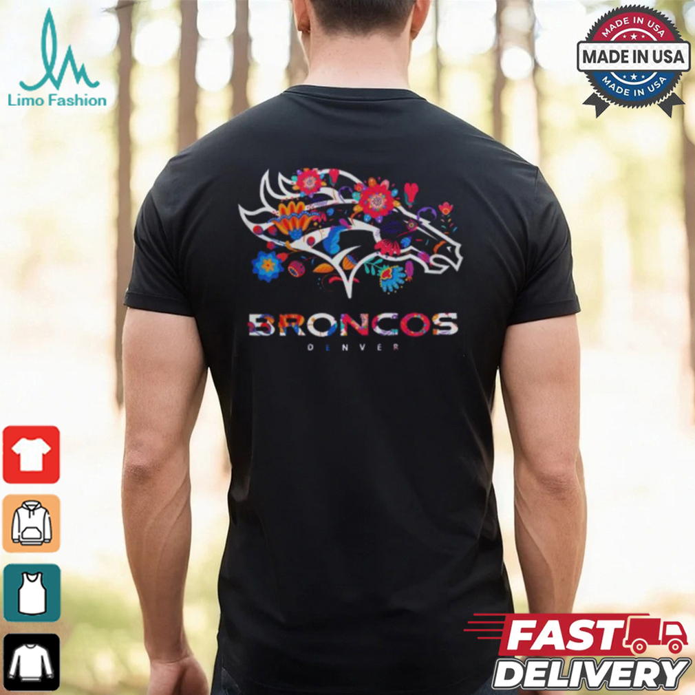 Denver Broncos Dia De Los Muertos 2024 T Shirt Denver Broncos Dia De Los Muertos 2024 T Shirt