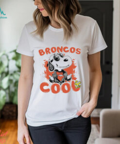 Denver Broncos NFL Team Snoopy Joe Cool T Shirt