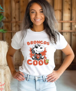 Denver Broncos NFL Team Snoopy Joe Cool T Shirt