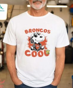 Denver Broncos NFL Team Snoopy Joe Cool T Shirt