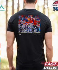 Denver Broncos Patrick Surtain II Black NFL Flash Features Week 5 T Shirt