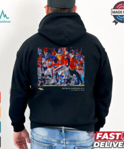 Denver Broncos Patrick Surtain II Black NFL Flash Features Week 5 T Shirt