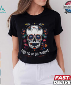 Denver Broncos Skull Dia De Los Muertos 2024 T Shirt