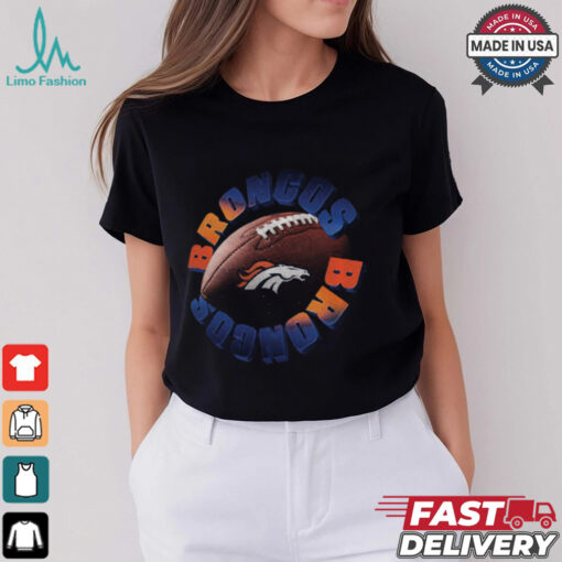 Denver Broncos Spiral Heavyweight T Shirt