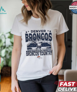 Denver Broncos country logo shirt