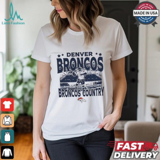 Denver Broncos country logo shirt