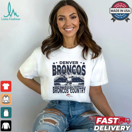 Denver Broncos country logo shirt