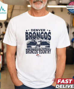 Denver Broncos country logo shirt