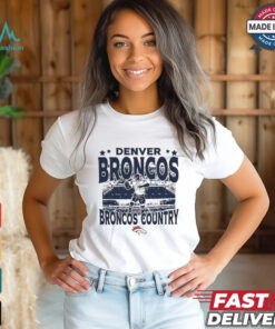 Denver Broncos country logo shirt