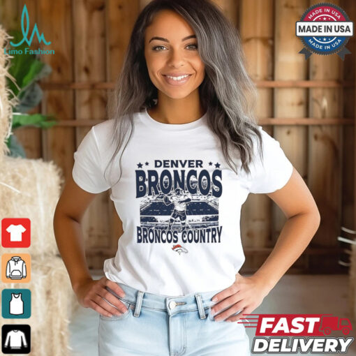 Denver Broncos country logo shirt