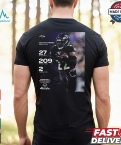 Derrick Henry 27 Touches 209 Total YDS 2 Total TDS Week Four T Shirt