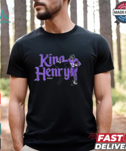 Derrick Henry King Henry Baltimore Ravens NFL t shirt