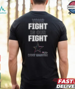 Design Dallas Cowboys Your Fight Is Our Fight Beat Cancer Shirt