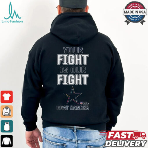 Design Dallas Cowboys Your Fight Is Our Fight Beat Cancer Shirt