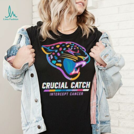 Design Jacksonville Jaguars 2024 Crucial Catch Intercept Cancer Awareness T Shirt