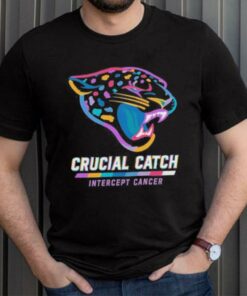 Design Jacksonville Jaguars 2024 Crucial Catch Intercept Cancer Awareness T Shirt