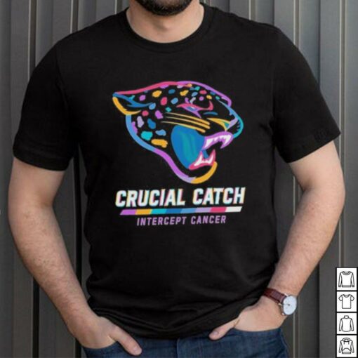 Design Jacksonville Jaguars 2024 Crucial Catch Intercept Cancer Awareness T Shirt