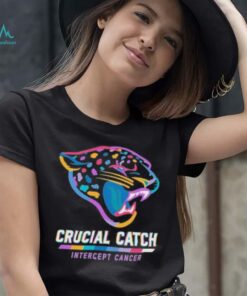 Design Jacksonville Jaguars 2024 Crucial Catch Intercept Cancer Awareness T Shirt