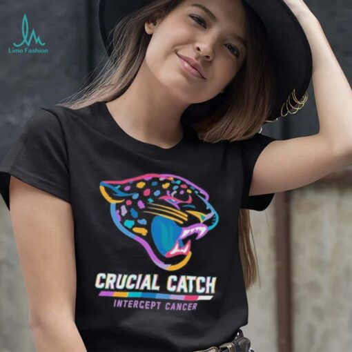 Design Jacksonville Jaguars 2024 Crucial Catch Intercept Cancer Awareness T Shirt
