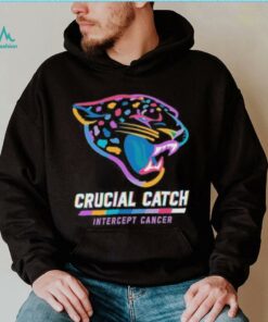 Design Jacksonville Jaguars 2024 Crucial Catch Intercept Cancer Awareness T Shirt