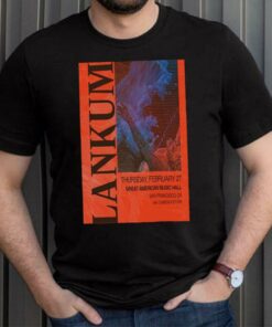 Design Lankum Feb 27 2025 Great American Music Hall In San Francisco CA Tour Poster Shirt