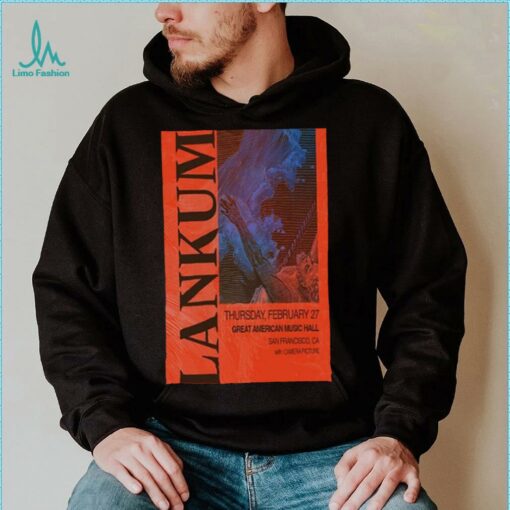 Design Lankum Feb 27 2025 Great American Music Hall In San Francisco CA Tour Poster Shirt