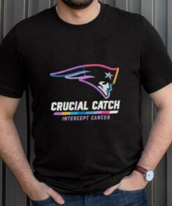 Design New England Patriots 2024 Crucial Catch Intercept Cancer Awareness T Shirt