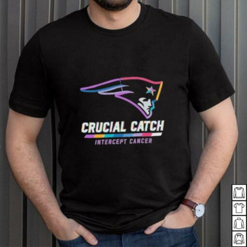 Design New England Patriots 2024 Crucial Catch Intercept Cancer Awareness T Shirt