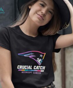Design New England Patriots 2024 Crucial Catch Intercept Cancer Awareness T Shirt