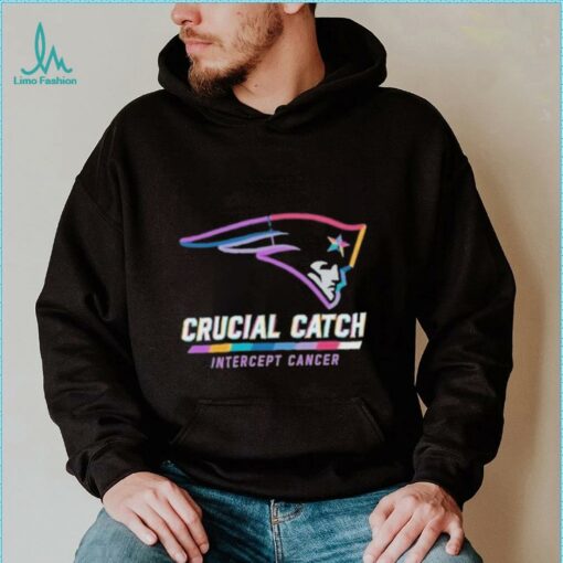 Design New England Patriots 2024 Crucial Catch Intercept Cancer Awareness T Shirt
