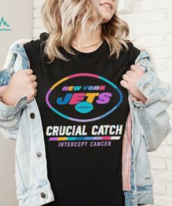 Design New York Jets 2024 Crucial Catch Intercept Cancer Awareness T Shirt