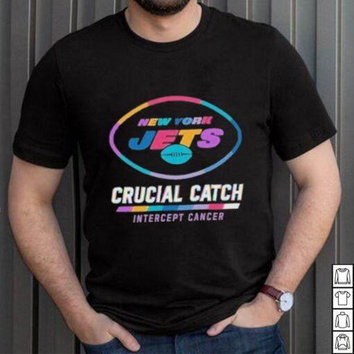 Design New York Jets 2024 Crucial Catch Intercept Cancer Awareness T Shirt