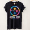 Design Los Angeles Chargers 2024 Crucial Catch Intercept Cancer Awareness T Shirt