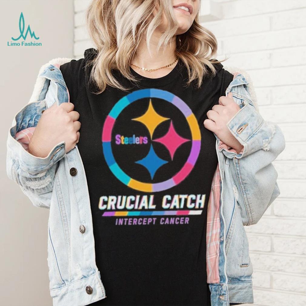 Design Pittsburgh Steelers 2024 Crucial Catch Intercept Cancer Awareness T Shirt Design Pittsburgh Steelers 2024 Crucial Catch Intercept Cancer Awareness T Shirt