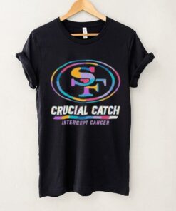Design San Francisco 49ers 2024 Crucial Catch Intercept Cancer Awareness T Shirt