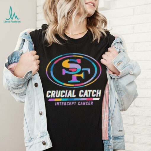 Design San Francisco 49ers 2024 Crucial Catch Intercept Cancer Awareness T Shirt