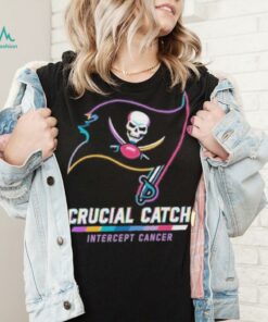 Design Tampa Bay Buccaneers 2024 Crucial Catch Intercept Cancer Awareness T Shirt