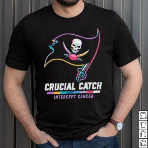 Design Tampa Bay Buccaneers 2024 Crucial Catch Intercept Cancer Awareness T Shirt