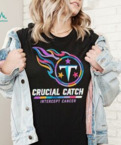 Design Tennessee Titans 2024 Crucial Catch Intercept Cancer Awareness T Shirt