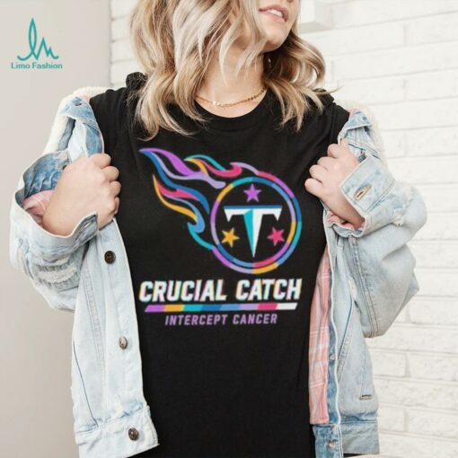 Design Tennessee Titans 2024 Crucial Catch Intercept Cancer Awareness T Shirt