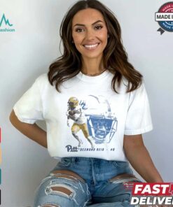 Desmond Reid #9 Pittsburgh Panthers Portrait NCAA t shirt