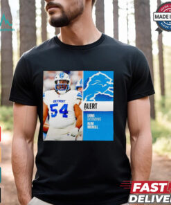 Detroit Lions extending Alim McNeill shirt