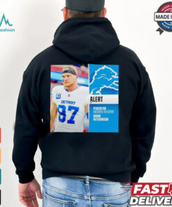 Detroit Lions placed on injured reserve Aidan Hutchinson shirt