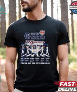 Detroit Tigers 130 Years 1894 2024 Thank You For The Memories T Shirt