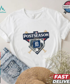 Detroit Tigers 2024 MLB Postseason logo t shirt