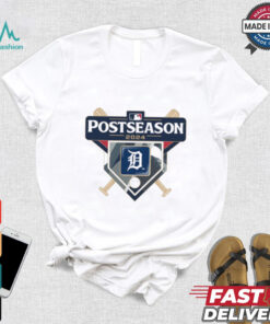 Detroit Tigers 2024 MLB Postseason logo t shirt